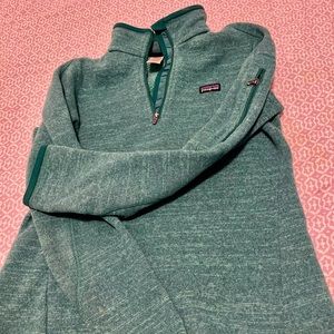 Patagonia xs emerald green better sweater